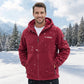 🔥🧥 50 % de réduction ⚡ Veste unisexe chauffante au graphène 2026 – Capuche, poches intérieures & broderie exclusive ! 🌬️✨