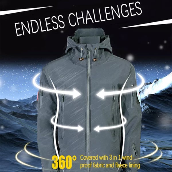 🎉 50% DE RÉDUCTION LIMITÉE ! ✨ Veste Homme Imperméable & Coupe-Vent Chaude – Confort Extrême pour l'Automne et l'Hiver 🌧️