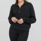 💝🔥Soldes à durée limitée - 50 % de réduction🔥🎀Ensemble lounge 2 pièces pour femme, coupe oversize, demi-zip et jambes larges