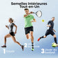 👟 Semelles Amortissantes Unisexe - Absorption des Chocs pour Course, Randonnée ou Quotidien 🏃‍♂️