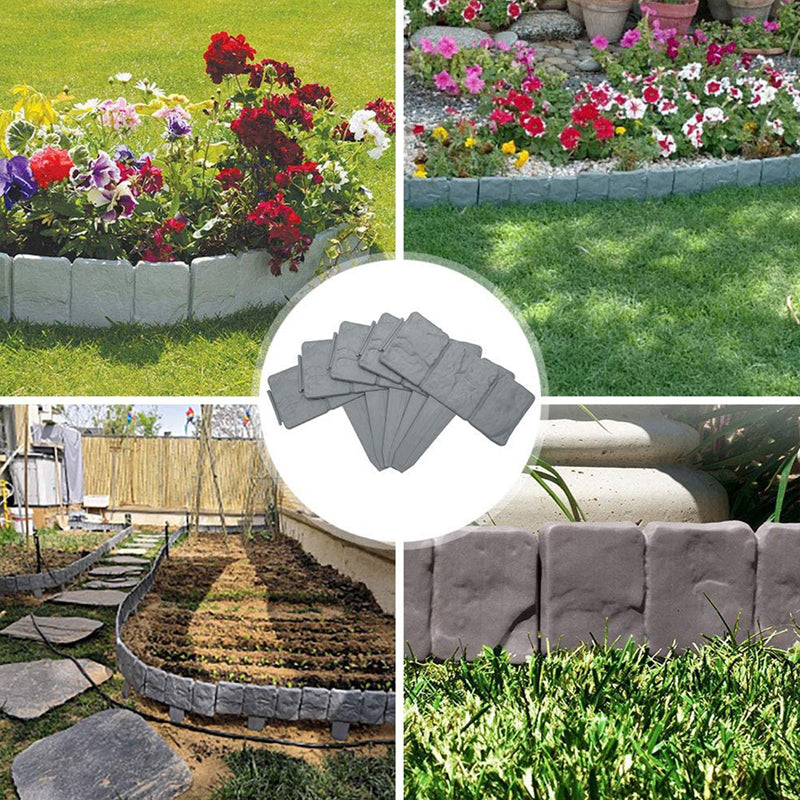 ⏰ OFFRE LIMITÉE : -50 % DE RÉDUCTION ! 🌿 Clôture de jardin en pierre reconstituée – Résiste aux intempéries, Durable & Facile à installer 🏡