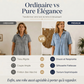 👗🔥 -50% ! Robe-Chemise Midi Jean Femme Poches – Tissu Structuré Non Collant Coupe Oversize Flatteuse Toutes Morphologies S-3XL, Col V Ajustable Manches Courtes Élégance Quotidienne, Légère Respirante ✨