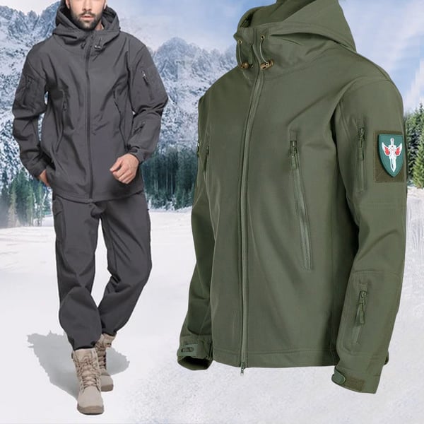 🎉 50% DE RÉDUCTION LIMITÉE ! ✨ Veste Homme Imperméable & Coupe-Vent Chaude – Confort Extrême pour l'Automne et l'Hiver 🌧️
