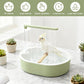 Bain d'oiseaux automatique avec robinet, baignoire pour oiseaux alimentée par USB