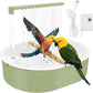 Bain d'oiseaux automatique avec robinet, baignoire pour oiseaux alimentée par USB