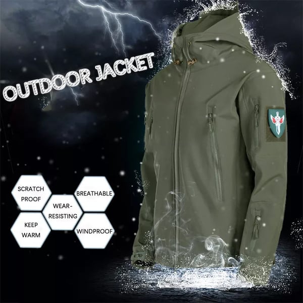 🎉 50% DE RÉDUCTION LIMITÉE ! ✨ Veste Homme Imperméable & Coupe-Vent Chaude – Confort Extrême pour l'Automne et l'Hiver 🌧️