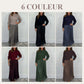 📢📢50 % de réduction !! 🥰Robes plissées à col rond pour femmes, élégantes et stylées