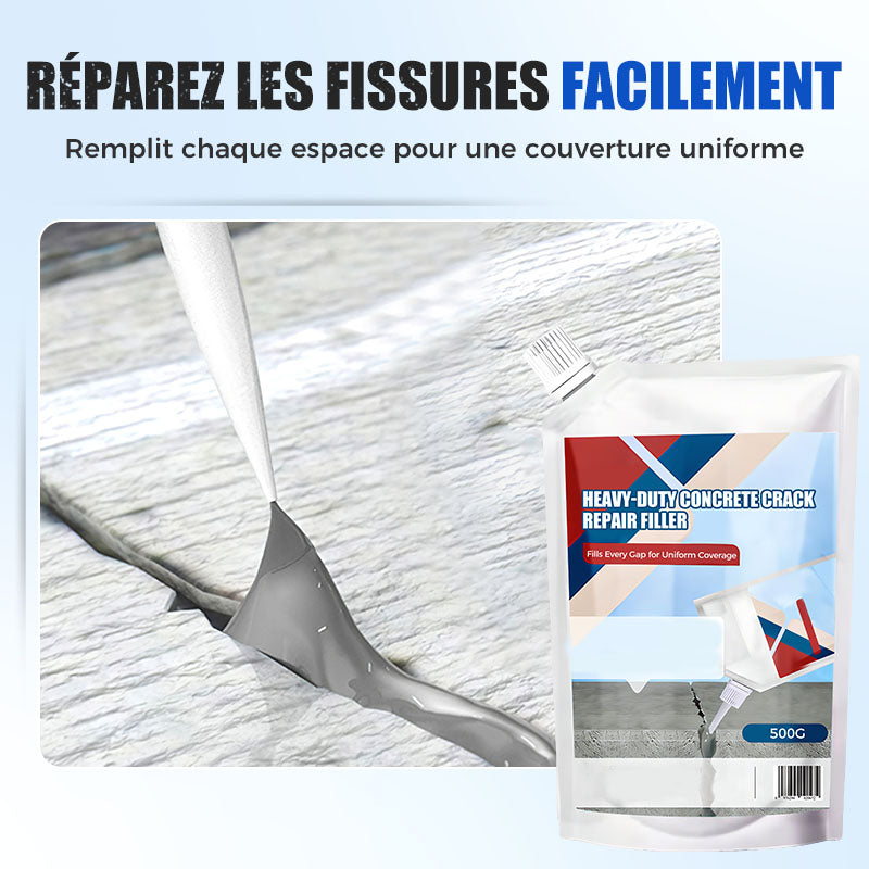 📢🆘✨Achetez 3 obtenez 2 gratuits🔥 Adhésif de Réparation pour Fissures en Béton Haute Résistance