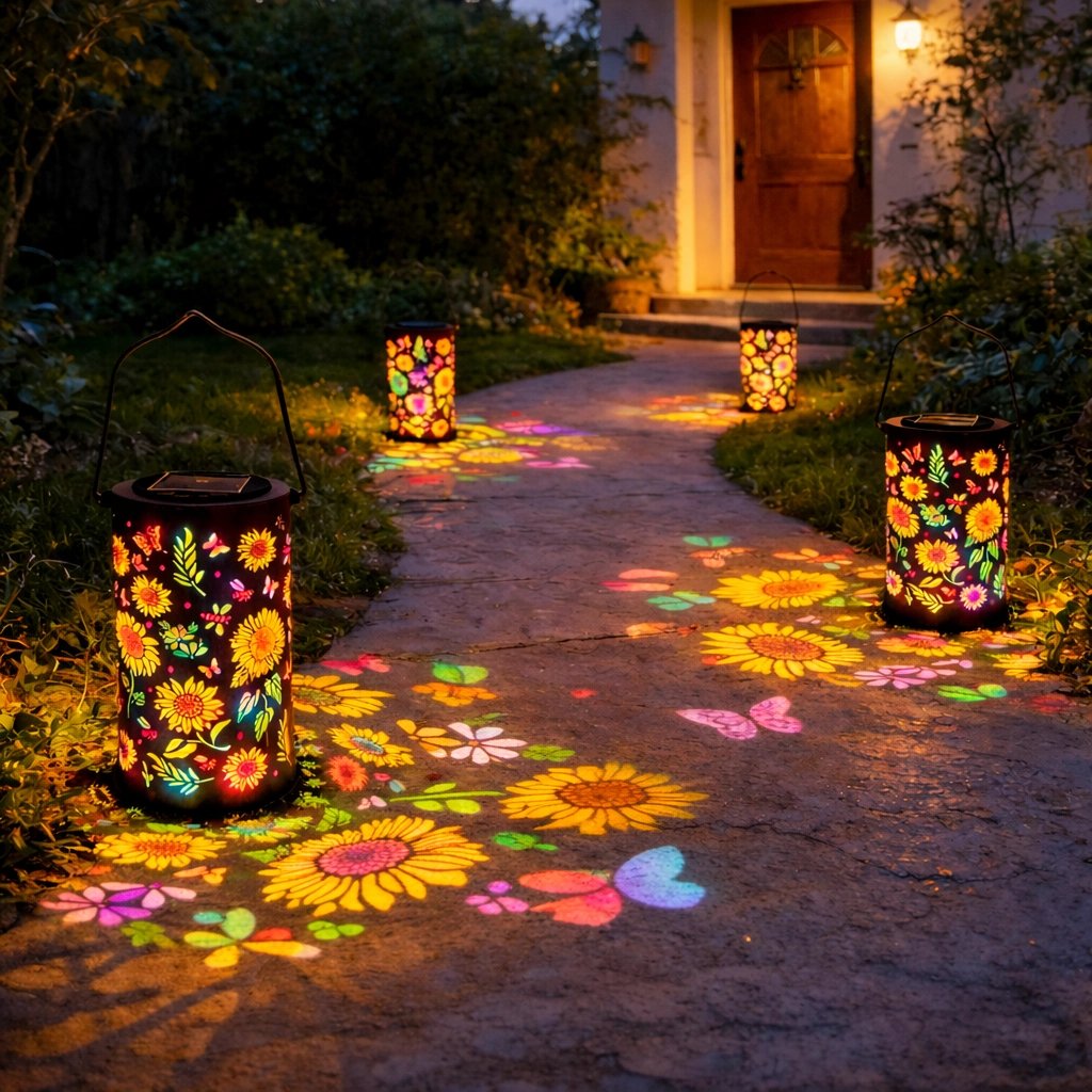 🔥OFFRE SPÉCIALE : 49 % DE RÉDUCTION🌞Lanterne solaire de jardin « Sunflower Glow » aux couleurs vives