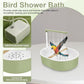 Bain d'oiseaux automatique avec robinet, baignoire pour oiseaux alimentée par USB