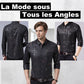 👔 50% DE RÉDUCTION! ✨ Chemise à Manches Longues Sans Repassage pour Hommes – Infroissable, Coupe Premium & Confortable 👕