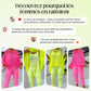 ✨Combinaison + Smock creux à imprimé lettres pour femmes, tenue décontractée