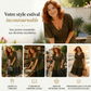 🌸 50 % DE RÉDUCTION EN CE MOMENT ! 🌸 Robe longue bohème élégante pour femme