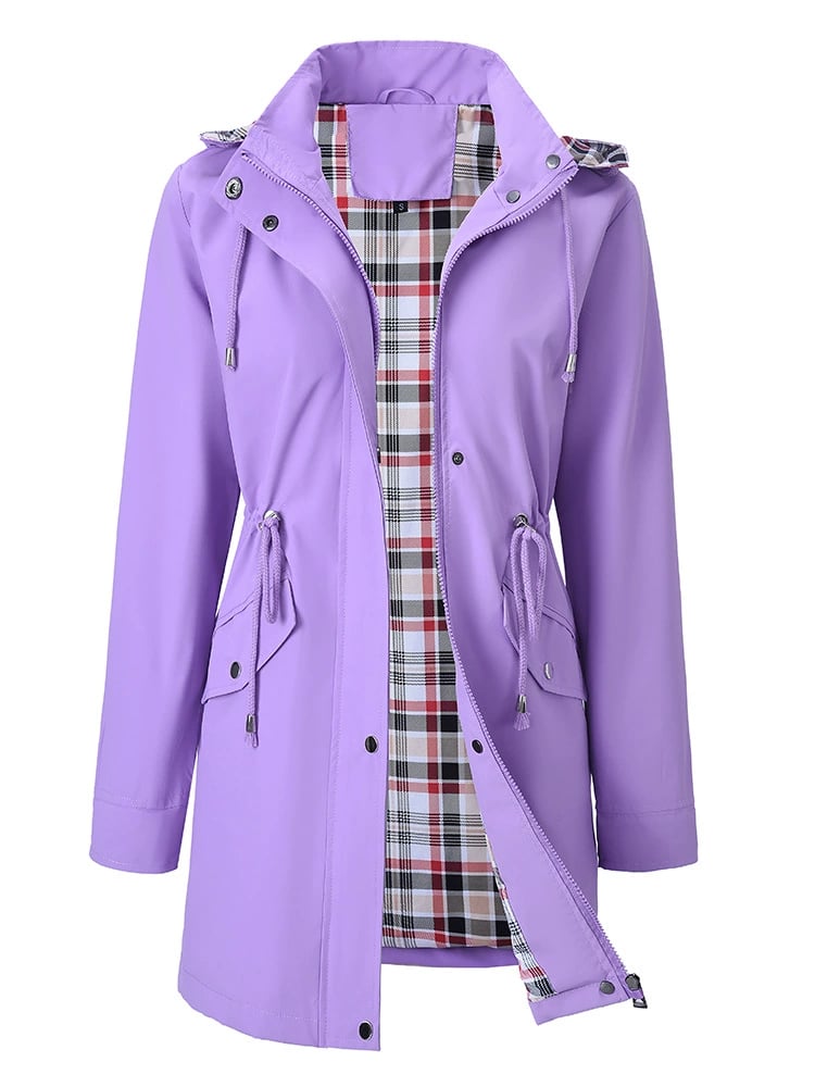 ⏰DERNIER JOUR DE SOLDES : -50 % ✨Veste pour femme chic, légère et imperméable 🍃🧥- Alliez style et résistance à toutes les tempêtes !