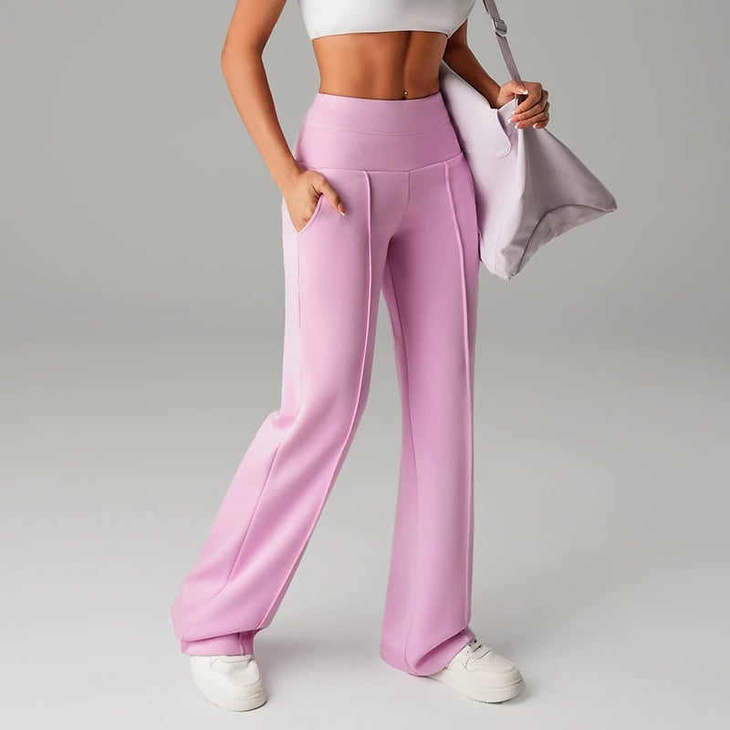 👖 50% DE RÉDUCTION ! 💃 Pantalon Droit Femme – Coupe Ample, Tissu Souple & Élégance Quotidienne ✨