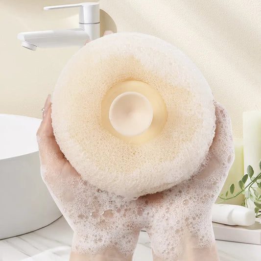 ⏳Spécial à durée limitée⏰Éponge de bain ultra douce en forme de fleur🧽