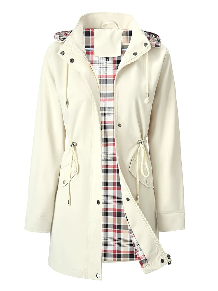 ⏰DERNIER JOUR DE SOLDES : -50 % ✨Veste pour femme chic, légère et imperméable 🍃🧥- Alliez style et résistance à toutes les tempêtes !