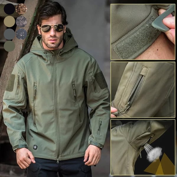 🎉 50% DE RÉDUCTION LIMITÉE ! ✨ Veste Homme Imperméable & Coupe-Vent Chaude – Confort Extrême pour l'Automne et l'Hiver 🌧️
