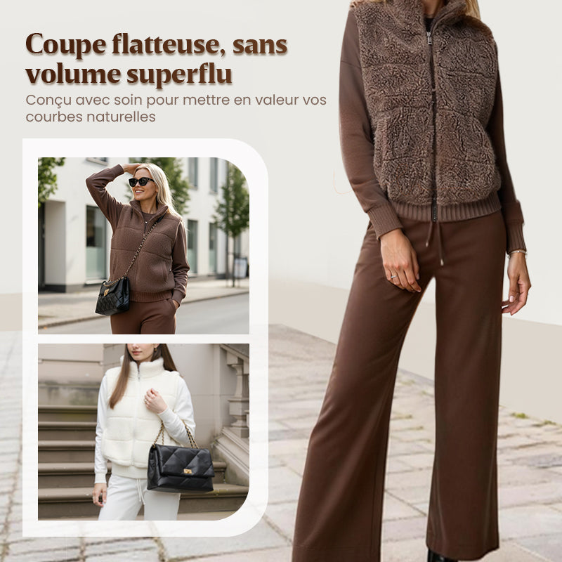 Ensemble 3 pièces en tricot chaud qui vous garde au chaud, chic et confiante toute la journée ❄️