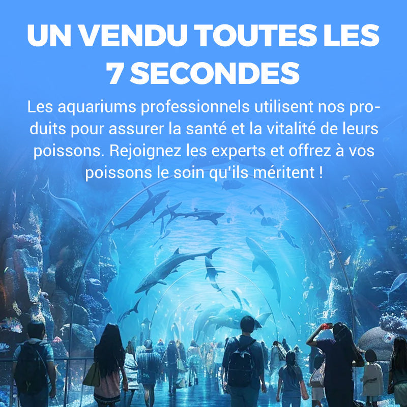 💎 1 ACHETÉS, 1 GRATUITS ! 💎 Comprimés Nettoyant Aquarium Multi-fonctions 2026 – Eau Cristalline en Minutes, Sûrs pour Poissons & Plantes