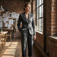👔 60% DE RÉDUCTION! 💼 Veste à Col & Pantalon pour Femme – Ensemble Élégant pour le Travail, Coupe Cintrée & Look Professionnel 👖