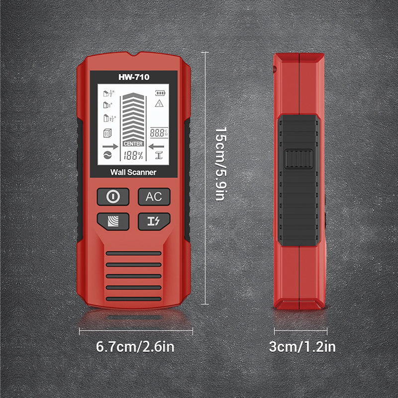 💎 50% DE RÉDUCTION ! 💎 Détecteur Mural Portable Multifonction – Essai Gratuit de 30 Jours, Remboursement Garanti 🔍🛡️