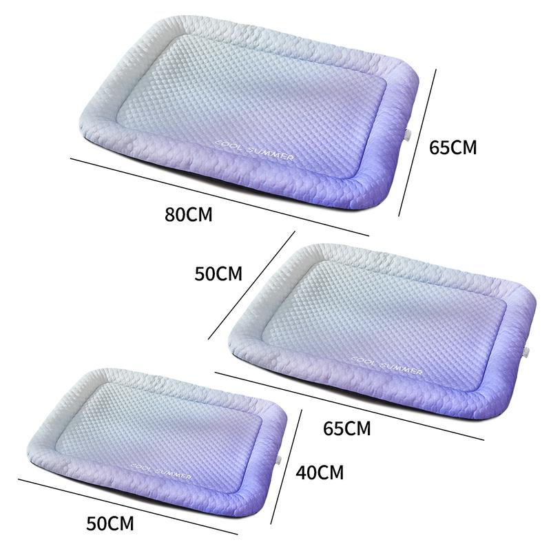 🐾❄️ PROMO -50% ! Tapis Rafraîchissant Chien Chat « Ice Silk » – Technologie Absorption Chaleur Supérieure, Rembourrage PP Nuage, Antidérapant, Facile à Laver · 3 Coloris · S à XL ✨