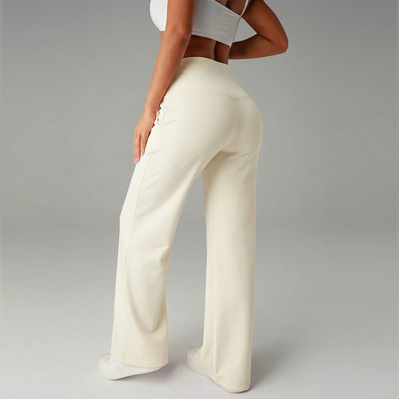 👖 50% DE RÉDUCTION ! 💃 Pantalon Droit Femme – Coupe Ample, Tissu Souple & Élégance Quotidienne ✨