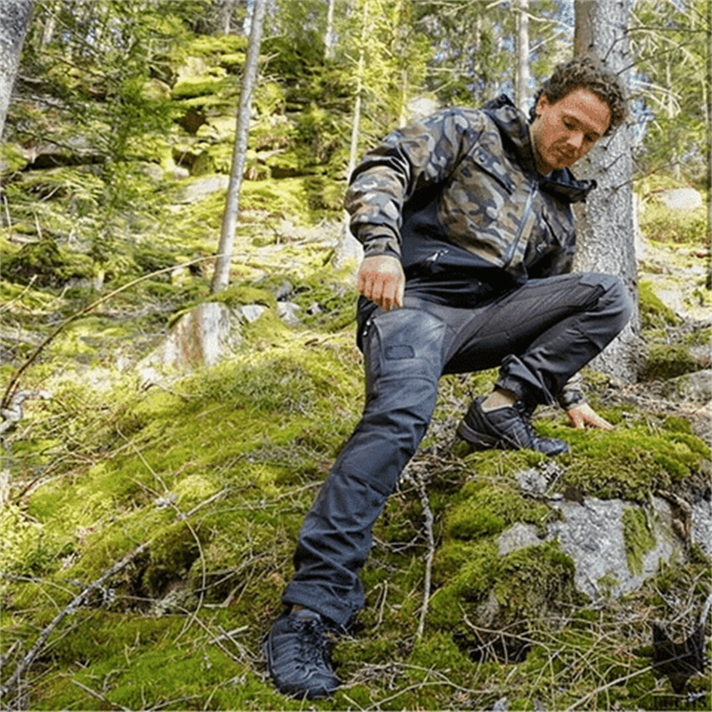 🔥 50% DE RÉDUCTION ! 🌧️ Pantalon Tactique Imperméable pour Homme – 10 Poches, Respirant & Ultra-Résistant, Idéal Rando, Trek ou Usage Quotidien ! 💪