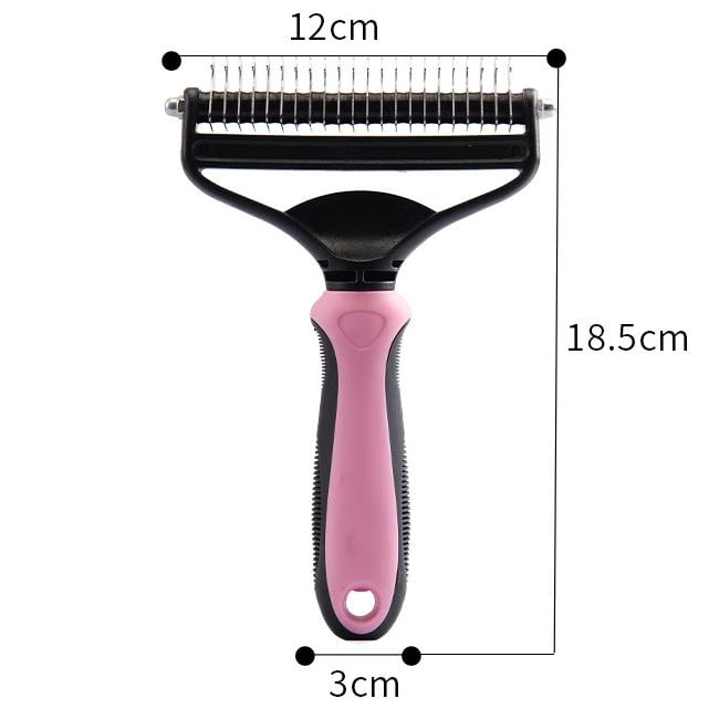 💐50% DE RÉDUCTION ! Peigne démêlage pour chiens/chats – Poils longs & courts efficace 🌀🐩【Stock Limité】