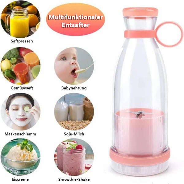 🎄 Offres Spéciales pour Noël 🎄 Extracteur de Jus Portable Best-Seller | 🌟 Savourez du jus frais à tout moment, partout !