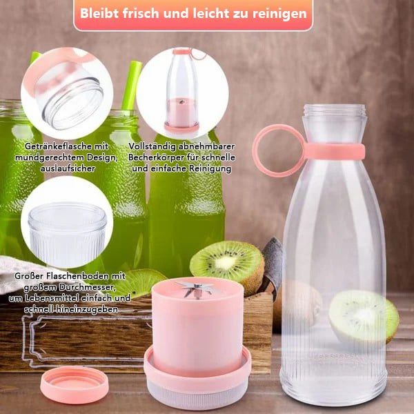 🎄 Offres Spéciales pour Noël 🎄 Extracteur de Jus Portable Best-Seller | 🌟 Savourez du jus frais à tout moment, partout !