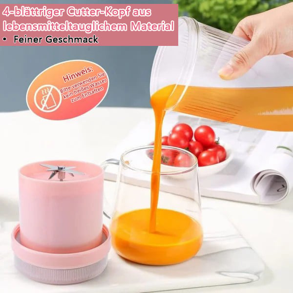 🎄 Offres Spéciales pour Noël 🎄 Extracteur de Jus Portable Best-Seller | 🌟 Savourez du jus frais à tout moment, partout !
