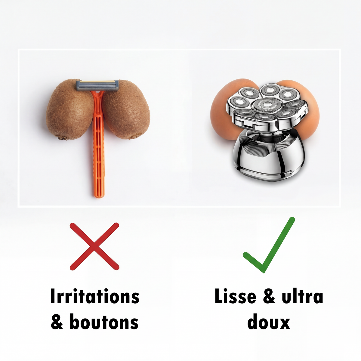 🌞Commencez le printemps en beauté avec 50 % de réduction !🔥Rasoir électrique multifonction 7D – Sans fil, étanche et sans danger pour le visage, la tête et les zones intimes