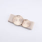 ✨Women's Vintage Gold Buckle High Elastic Belt💫Adjustable Waistband for Dresses, Skirts & Pants with Timeless Design🌟