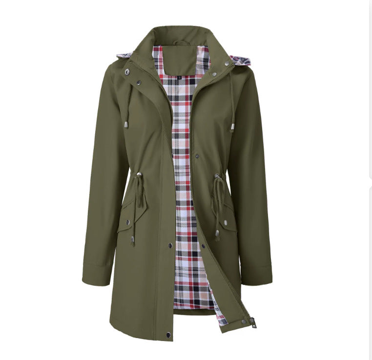 ⏰DERNIER JOUR DE SOLDES : -50 % ✨Veste pour femme chic, légère et imperméable 🍃🧥- Alliez style et résistance à toutes les tempêtes !
