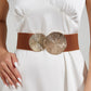 ✨Women's Vintage Gold Buckle High Elastic Belt💫Adjustable Waistband for Dresses, Skirts & Pants with Timeless Design🌟