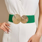✨Women's Vintage Gold Buckle High Elastic Belt💫Adjustable Waistband for Dresses, Skirts & Pants with Timeless Design🌟