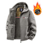 🔥🧥 50 % de réduction ⚡ Veste unisexe chauffante au graphène 2026 – Capuche, poches intérieures & broderie exclusive ! 🌬️✨