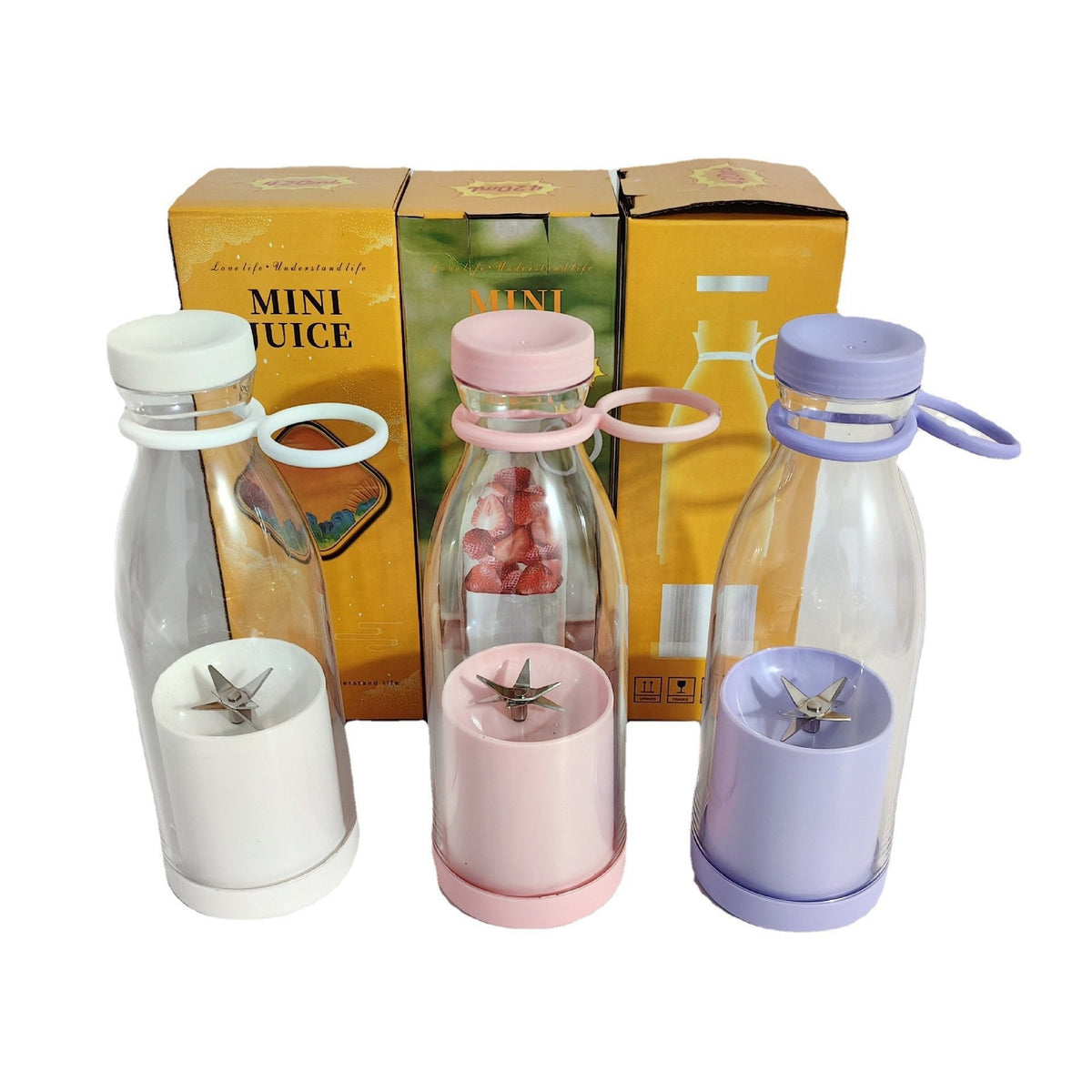 🍃Vente directe d'usine🍃 Extracteur de Jus Portable Best-Seller | 🌟 Savourez du jus frais à tout moment, partout !