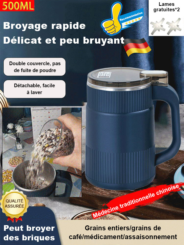 ⏳Offre à durée limitée : 50 % de réduction💥Moulin de cuisine et moulin ménager allemand Blaupunkt
