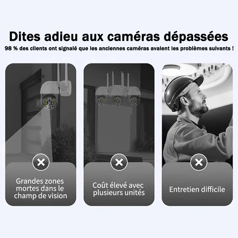 🔥 Best-Seller 2026 | Caméra Vision Nocturne Sans Fil | Sécurité 24/7 & Installation Facile 🛡️📷【Plus Vendu】