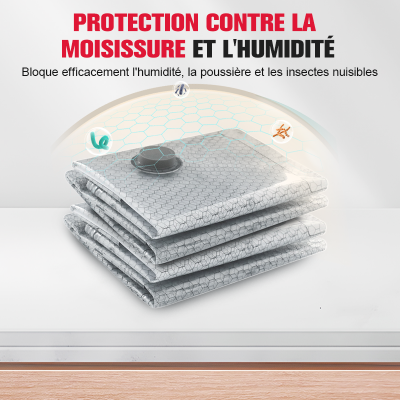 🧳✨ Ensemble Sacs Rangement Sous Vide 2026 UPGRADE | Voyage + Pompe Portable | Qualité Supérieure 💎