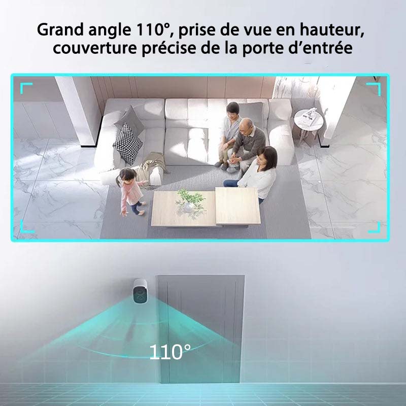 🔥 Best-Seller 2026 | Caméra Vision Nocturne Sans Fil | Sécurité 24/7 & Installation Facile 🛡️📷【Plus Vendu】