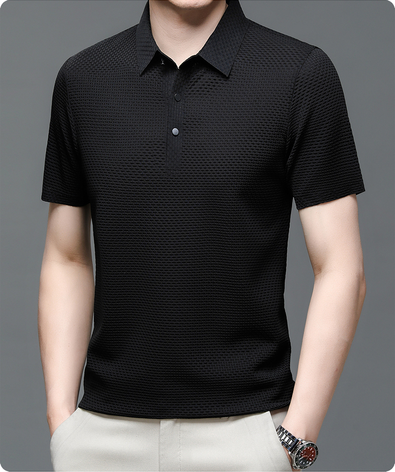 ✨ Chemise Homme en Soie Glacée - Texture Luxueuse et Respirante pour Événements Élégants ou Quotidien 🎩🔥