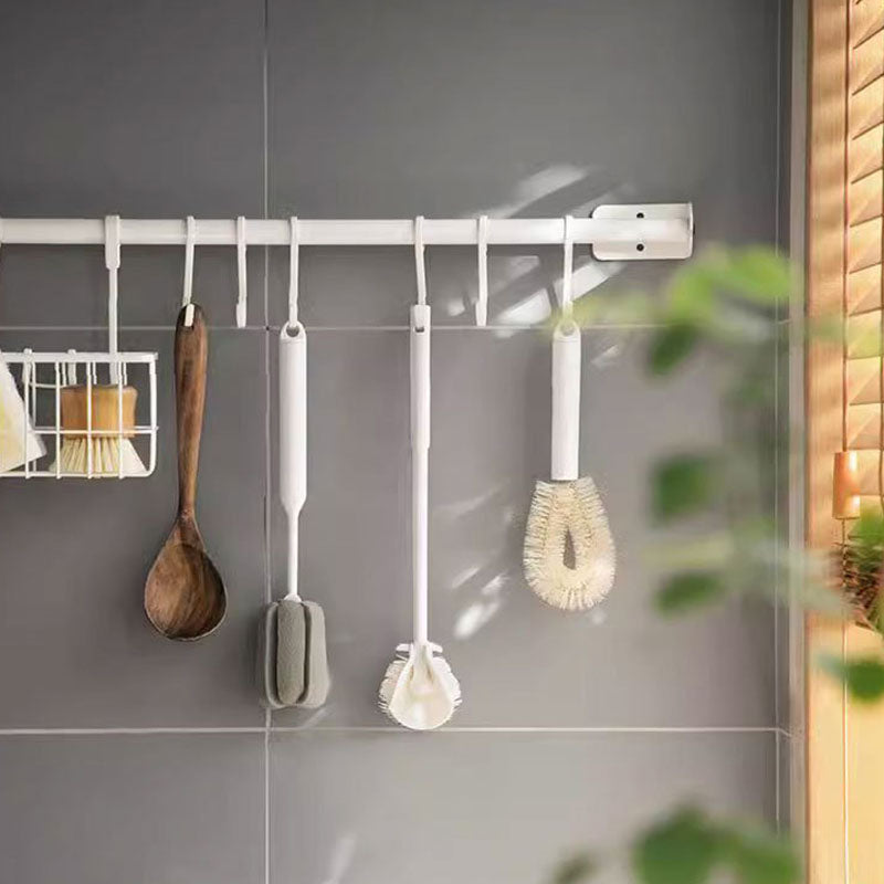 Brosse à long manche 3 en 1 pour nettoyage de gobelets