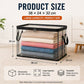 🔥Offre à durée limitée : 50 % de réduction 📦Grand sac de rangement transparent en plastique épais et résistant pour vêtements, déménagement et stockage