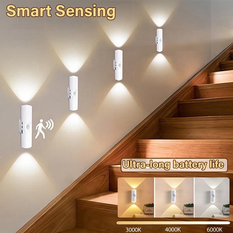💎 ACHETEZ 3, OFFERT 1 ! 💎 Lampe d’Ambiance LED Rechargeable avec Capteur de Mouvement – Détection Intelligente, Éclairage RVB & Installation Magnétique