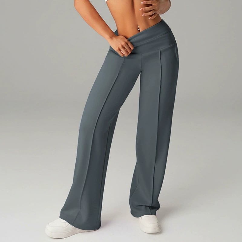 👖 50% DE RÉDUCTION ! 💃 Pantalon Droit Femme – Coupe Ample, Tissu Souple & Élégance Quotidienne ✨