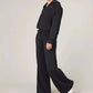 💝🔥Soldes à durée limitée - 50 % de réduction🔥🎀Ensemble lounge 2 pièces pour femme, coupe oversize, demi-zip et jambes larges